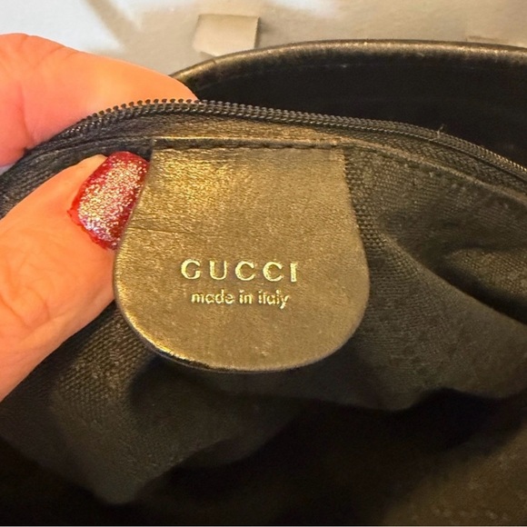 Vintage Gucci Black Nylon Tote Bag - Picture 3 of 8